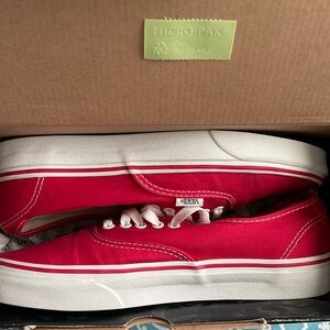 Red Vans VN-0EE3RED men and women shoes